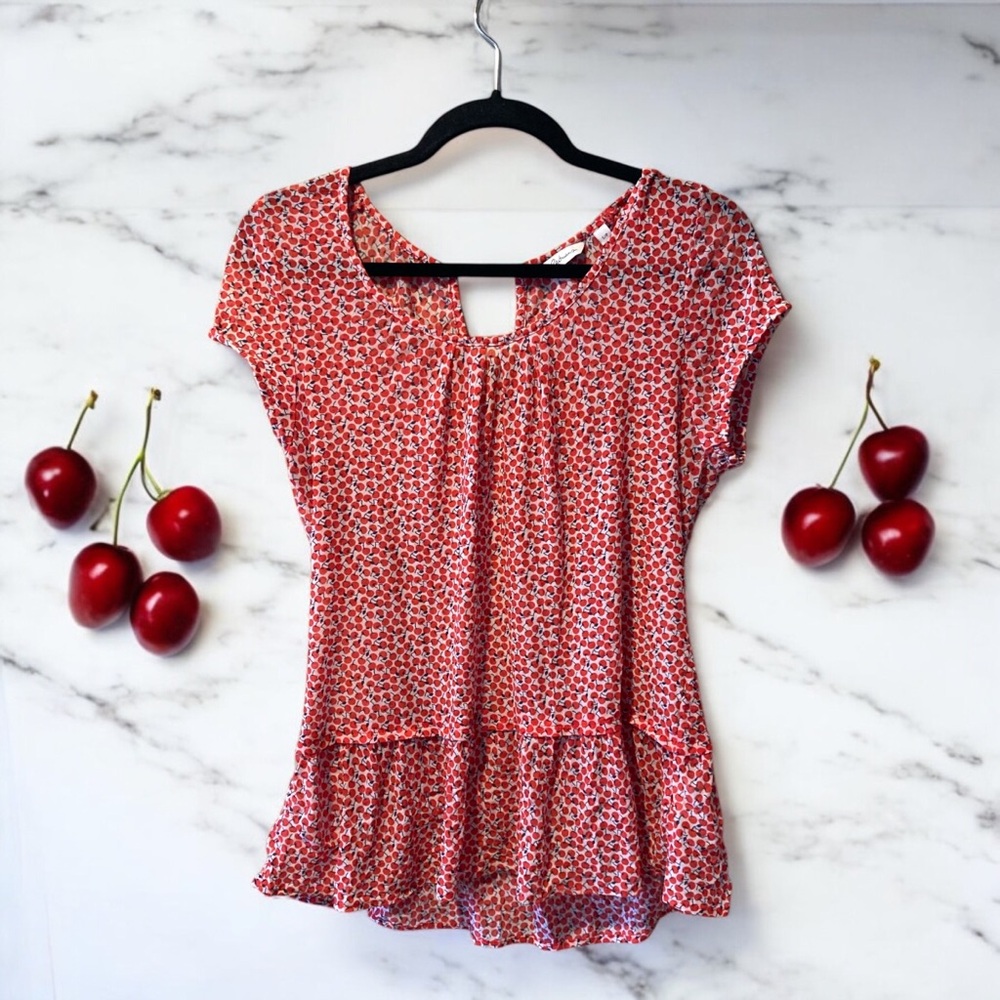 Reitmans Red Cherry Top